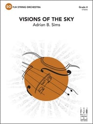 Visions of the Sky Orchestra sheet music cover Thumbnail